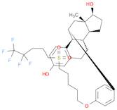 Estra-1,3,5(10)-triene-3,17-diol, 11-[4-[[5-[(4,4,5,5,5-pentafluoropentyl)sulfonyl]pentyl]oxy]phen…