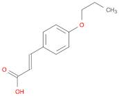 2-Propenoic acid, 3-(4-propoxyphenyl)-, (2E)-