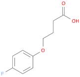 Butanoic acid, 4-(4-fluorophenoxy)-