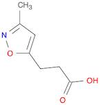 5-Isoxazolepropanoic acid, 3-methyl-