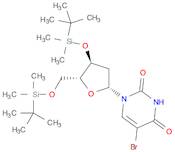 Uridine, 5-bromo-2'-deoxy-3',5'-bis-O-[(1,1-dimethylethyl)dimethylsilyl]-