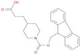 4-Piperidinepropanoic acid, 1-[(9H-fluoren-9-ylmethoxy)carbonyl]-