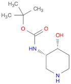 Carbamic acid, N-[(3S,4R)-4-hydroxy-3-piperidinyl]-, 1,1-dimethylethyl ester