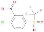 Benzene, 1-chloro-2-nitro-4-[(trifluoromethyl)sulfonyl]-