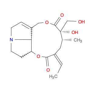 [1,6]Dioxacyclododecino[2,3,4-gh]pyrrolizine-2,7-dione, 3-ethylidene-3,4,5,6,9,11,13,14,14a,14b-de…