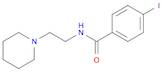 Benzamide, 4-iodo-N-[2-(1-piperidinyl)ethyl]-