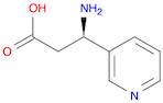 3-Pyridinepropanoic acid, β-amino-, (βR)-