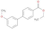 [1,1'-Biphenyl]-4-carboxylic acid, 3'-methoxy-, ethyl ester