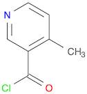 3-Pyridinecarbonyl chloride, 4-methyl-