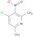 Pyridine, 4-chloro-2,6-dimethyl-3-nitro-