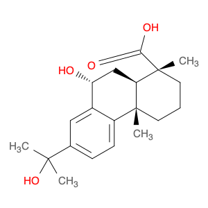 1-Phenanthrenecarboxylic acid, 1,2,3,4,4a,9,10,10a-octahydro-9-hydroxy-7-(1-hydroxy-1-methylethyl)…