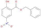 Benzoic acid, 2-hydroxy-5-nitro-, phenylmethyl ester