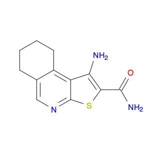 Thieno[2,3-c]isoquinoline-2-carboxamide, 1-amino-6,7,8,9-tetrahydro-