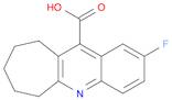 6H-Cyclohepta[b]quinoline-11-carboxylic acid, 2-fluoro-7,8,9,10-tetrahydro-