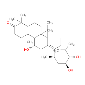 Dammara-13(17),25-dien-3-one, 11,23,24-trihydroxy-, (8α,9β,11β,14β,23S,24S)-