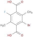 1,4-Benzenedicarboxylic acid, 2-bromo-5-fluoro-3,6-dimethyl-