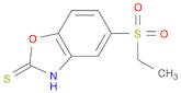 2(3H)-Benzoxazolethione, 5-(ethylsulfonyl)-