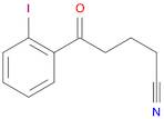 Benzenepentanenitrile, 2-iodo-δ-oxo-