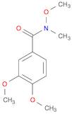 Benzamide, N,3,4-trimethoxy-N-methyl-