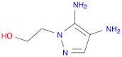 1H-Pyrazole-1-ethanol, 4,5-diamino-