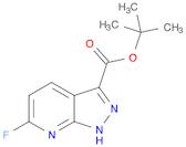 1H-Pyrazolo[3,4-b]pyridine-3-carboxylic acid, 6-fluoro-, 1,1-dimethylethyl ester