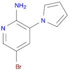 2-Pyridinamine, 5-bromo-3-(1H-pyrrol-1-yl)-