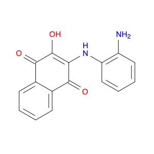 1,4-Naphthalenedione, 2-[(2-aminophenyl)amino]-3-hydroxy-