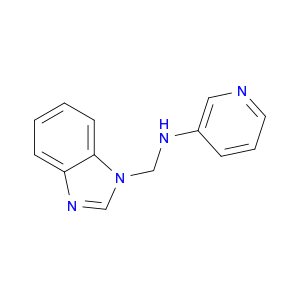 1H-Benzimidazole-1-methanamine, N-3-pyridinyl-