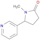 2-Pyrrolidinone, 1-methyl-5-(3-pyridinyl)-