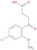 Benzenebutanoic acid, 4-chloro-2-methoxy-γ-oxo-