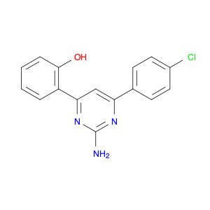 Phenol, 2-[2-amino-6-(4-chlorophenyl)-4-pyrimidinyl]-