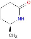 2-Piperidinone, 6-methyl-, (6S)-