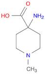 4-Piperidinecarboxylic acid, 4-amino-1-methyl-