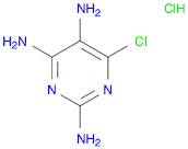 2,4,5-Pyrimidinetriamine, 6-chloro-, monohydrochloride (9CI)