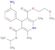 3,5-Pyridinedicarboxylic acid, 4-(3-aminophenyl)-1,4-dihydro-2,6-dimethyl-, 3-(2-methoxyethyl) 5-(…