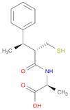 L-Alanine, N-[(2S,3R)-2-(mercaptomethyl)-1-oxo-3-phenylbutyl]-