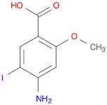 Benzoic acid, 4-amino-5-iodo-2-methoxy-