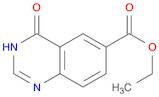 6-Quinazolinecarboxylic acid, 3,4-dihydro-4-oxo-, ethyl ester