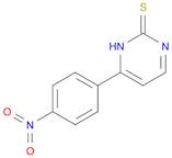 2(1H)-Pyrimidinethione, 6-(4-nitrophenyl)-