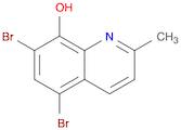 8-Quinolinol, 5,7-dibromo-2-methyl-