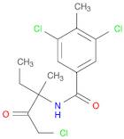 Benzamide, 3,5-dichloro-N-(3-chloro-1-ethyl-1-methyl-2-oxopropyl)-4-methyl-