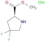 L-Proline, 4,4-difluoro-, methyl ester, hydrochloride (1:1)