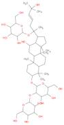 β-D-Glucopyranoside, (3β,12β,23E)-20-(β-D-glucopyranosyloxy)-12,25-dihydroxydammar-23-en-3-yl 2-O-…