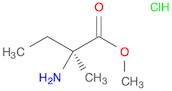 Isovaline, methyl ester, hydrochloride (1:1)