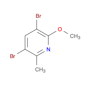 Pyridine, 3,5-dibromo-2-methoxy-6-methyl-