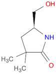 2-Pyrrolidinone, 5-(hydroxymethyl)-3,3-dimethyl-, (5S)-