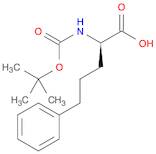 Benzenepentanoic acid, α-[[(1,1-dimethylethoxy)carbonyl]amino]-, (αR)-