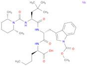 D-Norleucine, N-[[(2R,6S)-2,6-dimethyl-1-piperidinyl]carbonyl]-4-methyl-L-leucyl-1-(methoxycarbony…