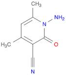 3-Pyridinecarbonitrile, 1-amino-1,2-dihydro-4,6-dimethyl-2-oxo-