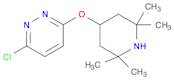 Pyridazine, 3-chloro-6-[(2,2,6,6-tetramethyl-4-piperidinyl)oxy]-